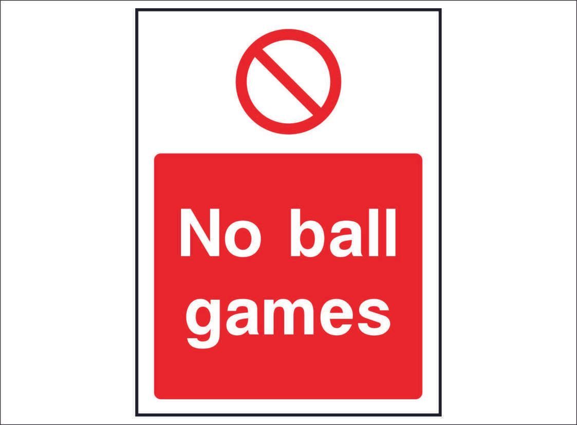 PROH0053--No-ball-games
