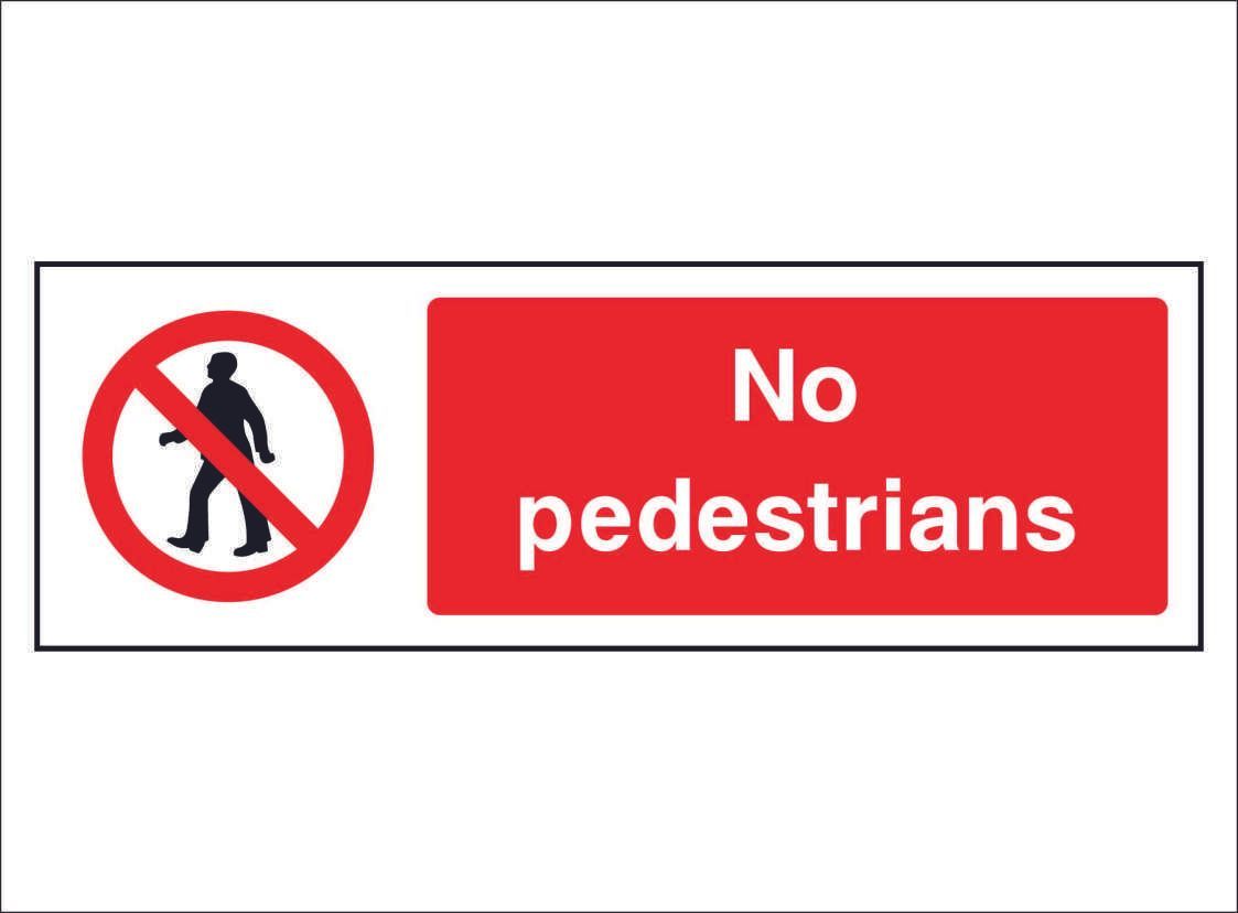 PROH0065--No-pedestrians