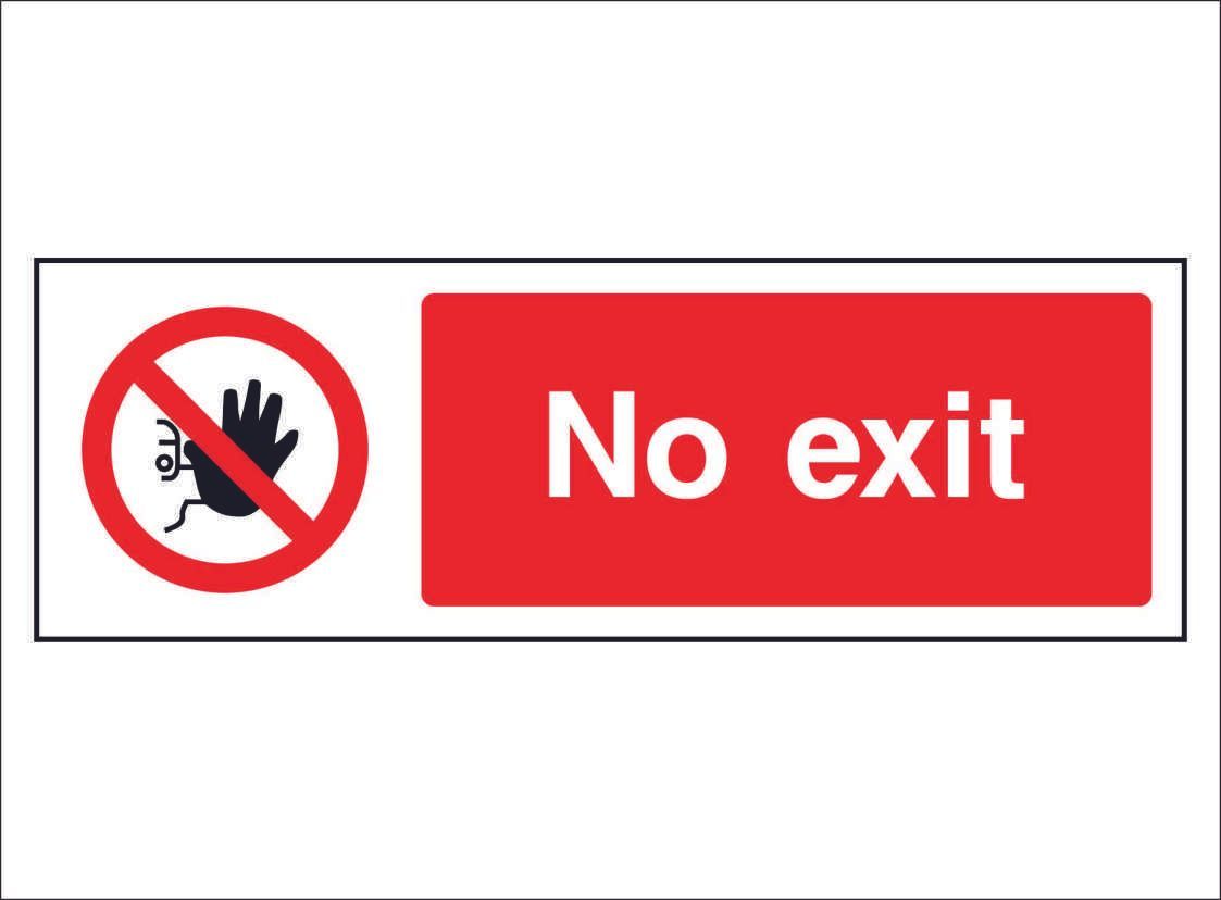 PROH0063-No-exit