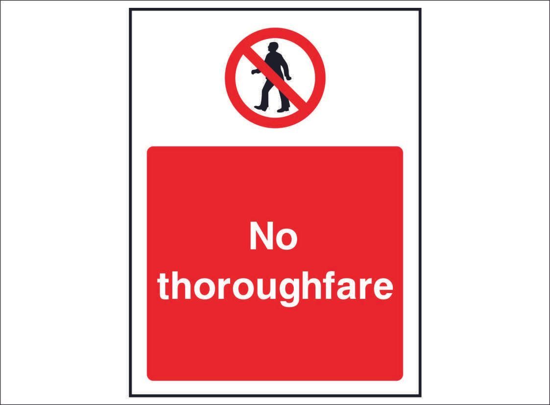 PROH0082--No-thoroughfare
