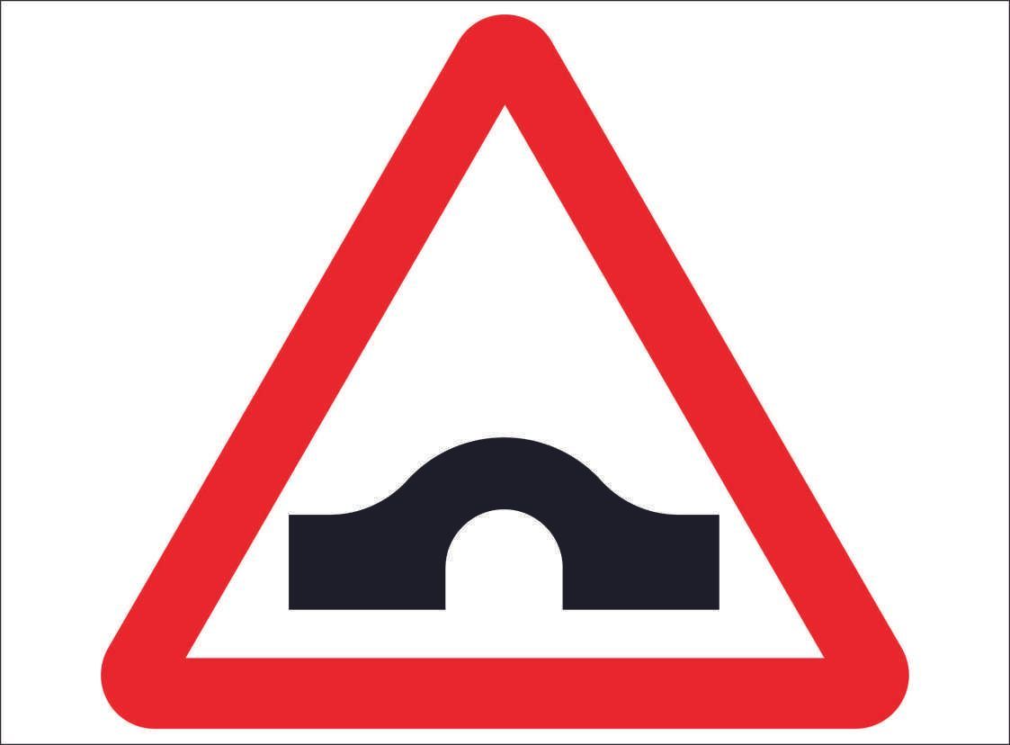 ROAD0040-Low bridge sign