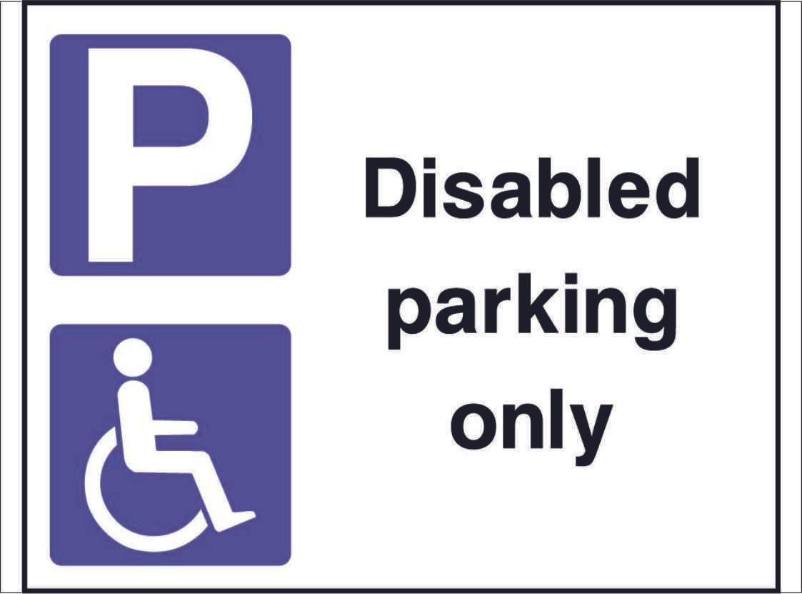 ROAD0038-Disabled-parking-only