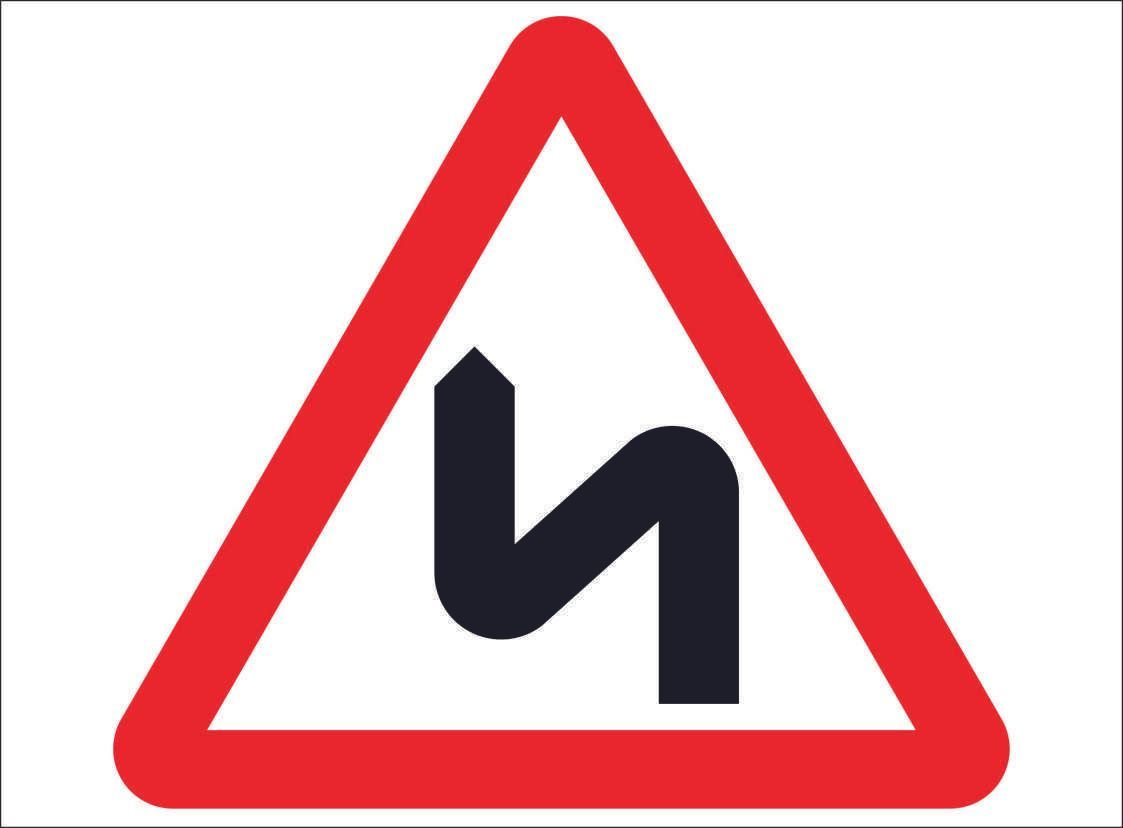 ROAD0056-Double bend ahead