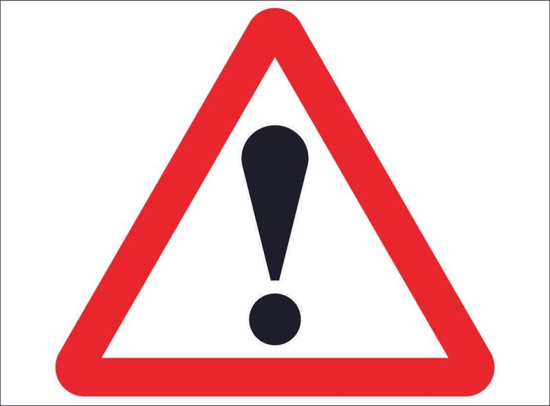 ROAD0058-Danger Warning