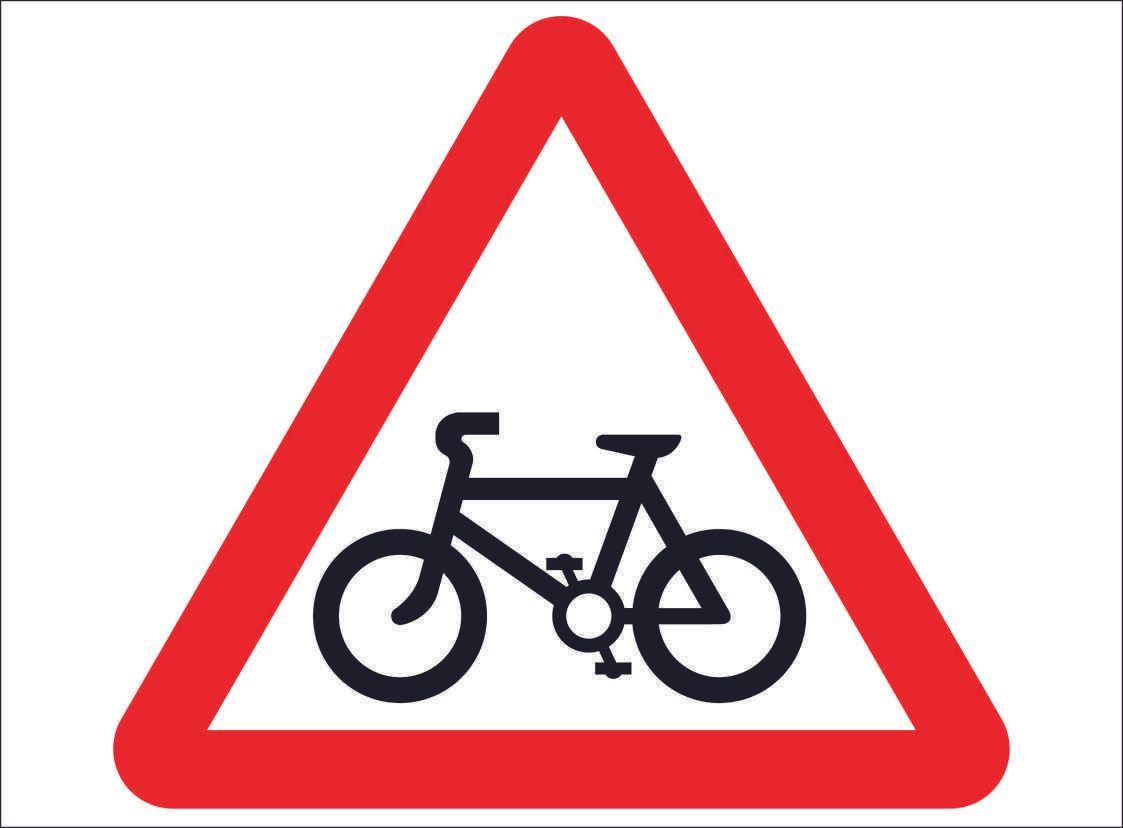 ROAD0070-Cycle Warning