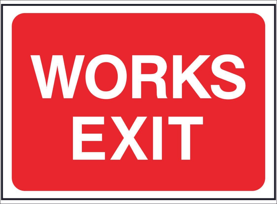 ROAD0099--Works-exit