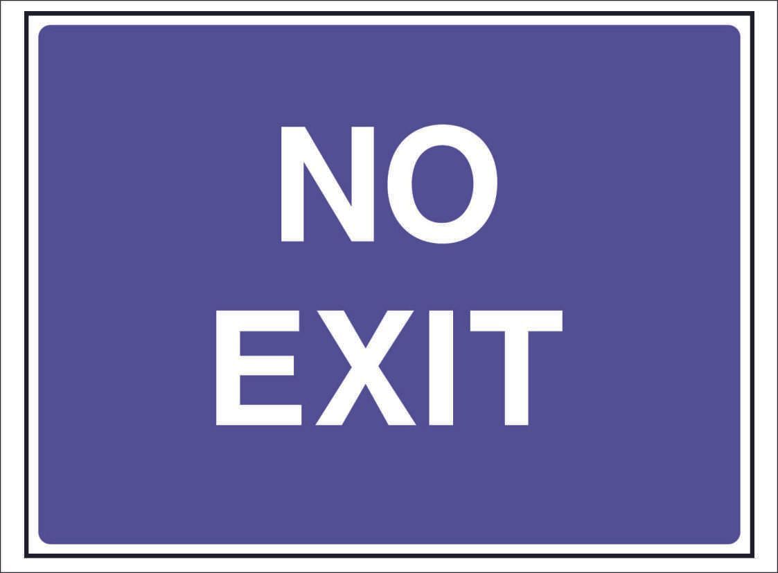 ROAD0113--No-exit