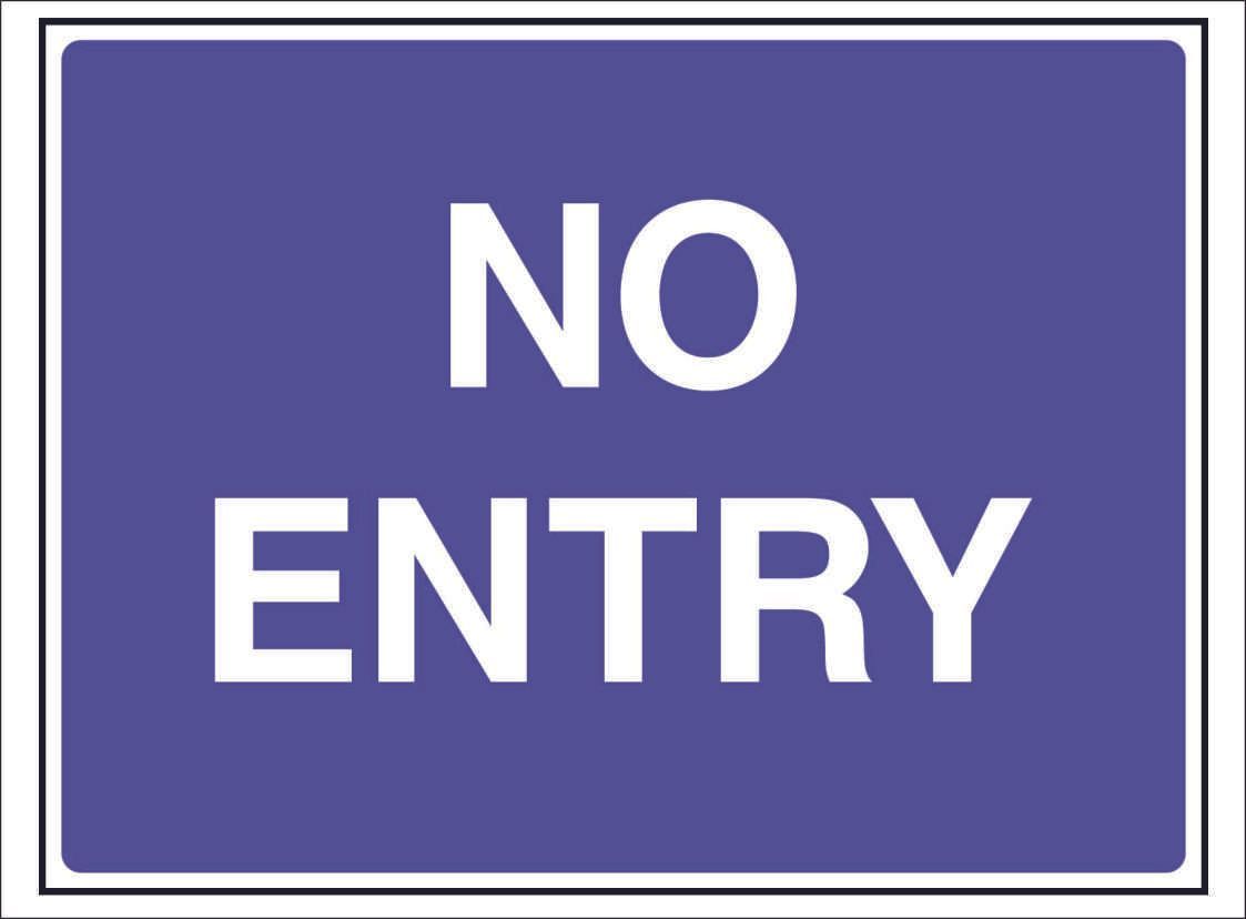 ROAD0112--No-entry