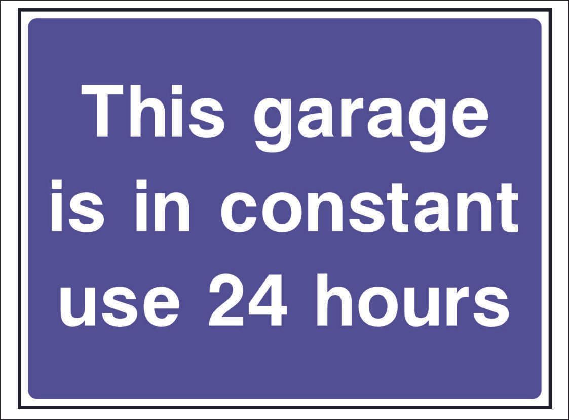 ROAD0120-Garage-notice