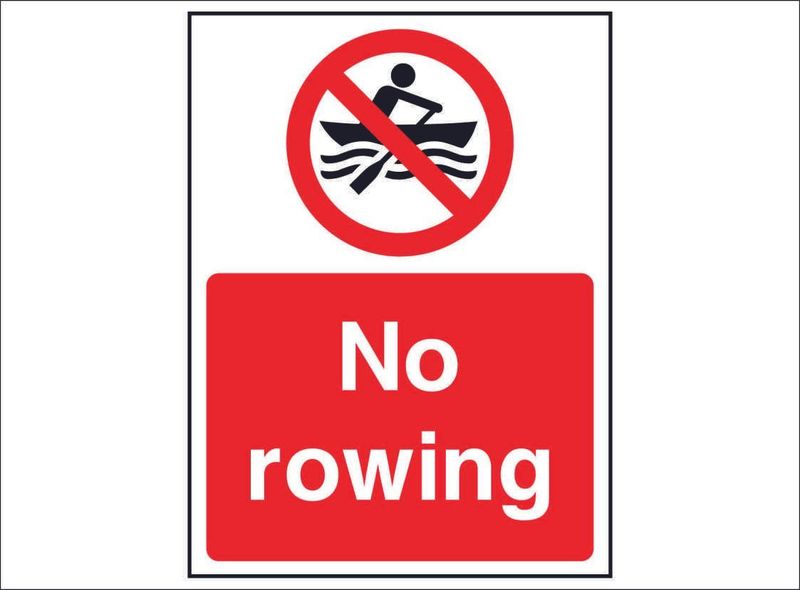 WATE0007-No-rowing