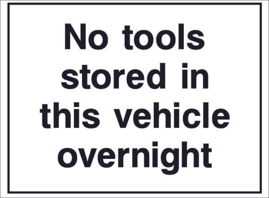 SECU0020-no-tools-in-vehicle-overnight