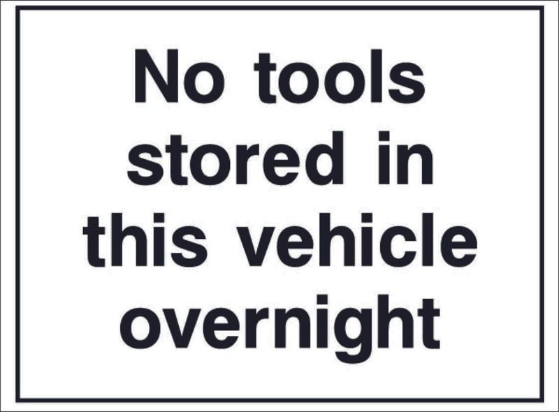 SECU0020-no-tools-in-vehicle-overnight