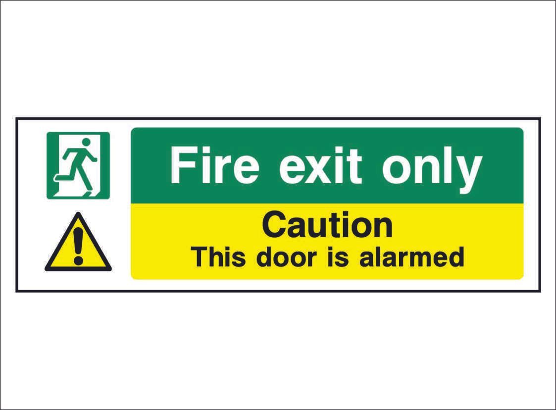 SECU0025--fire-exit-only-caution-door-alarmed