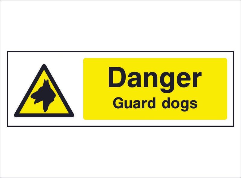 WARN0076-Danger-guard-dogs