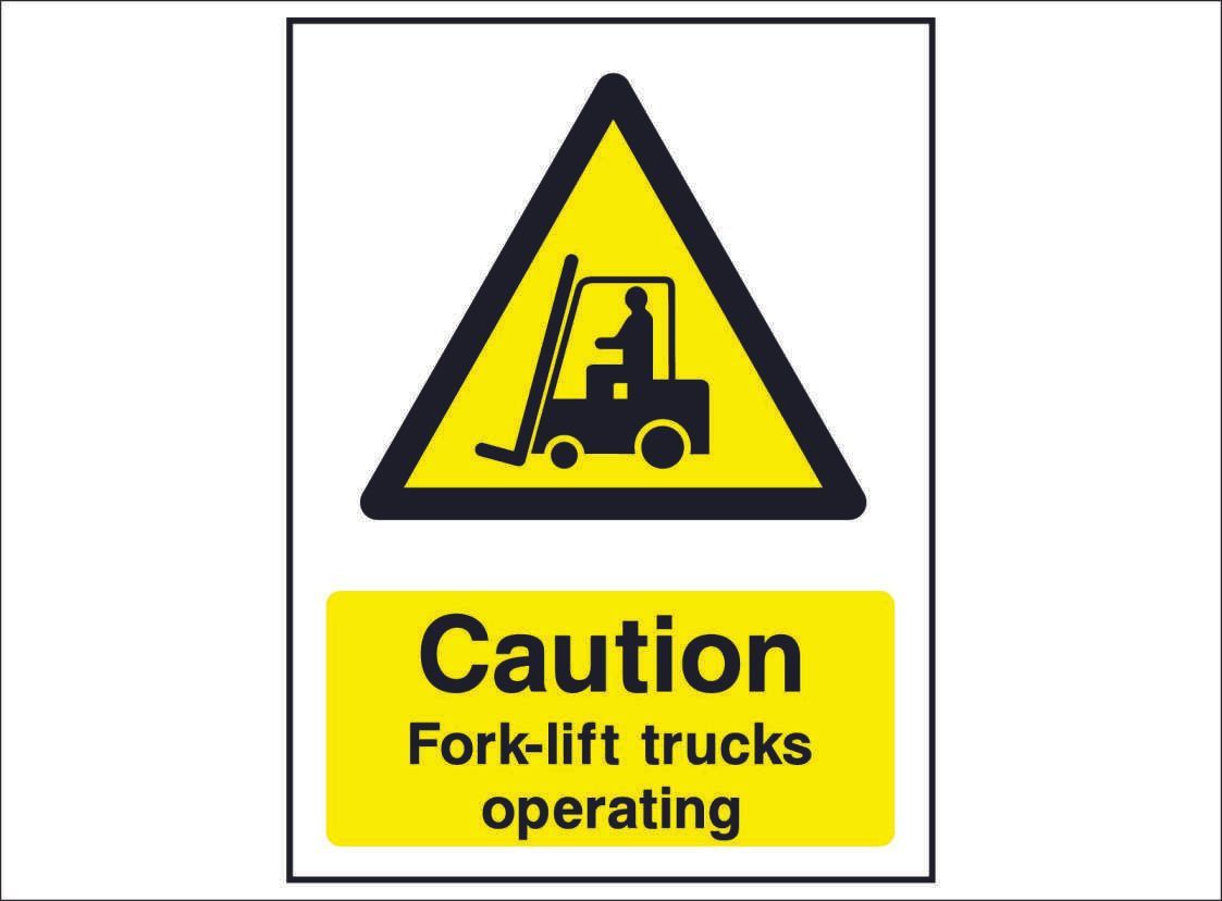 WARN0094-Caution-fork-lift-trucks-operating
