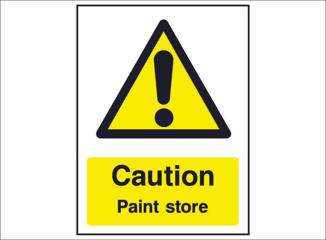 WARN0103-Caution-paint-store