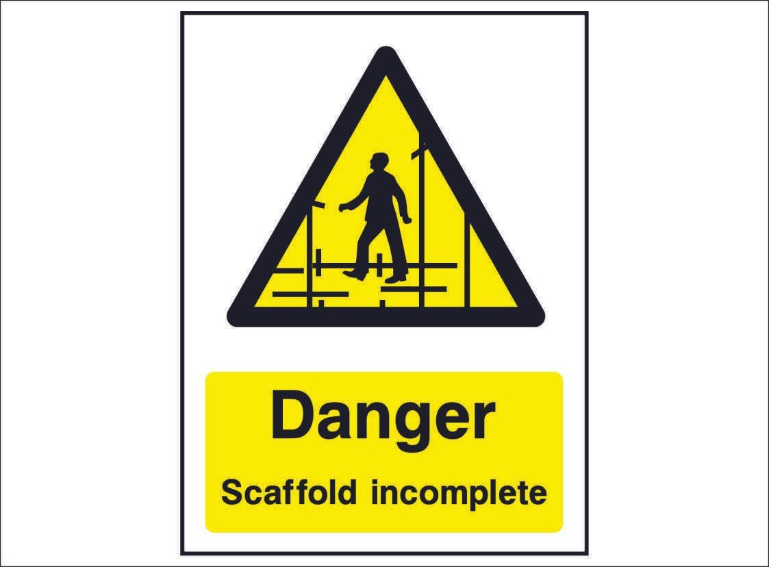 WARN0106-Danger-scaffold-incomplete