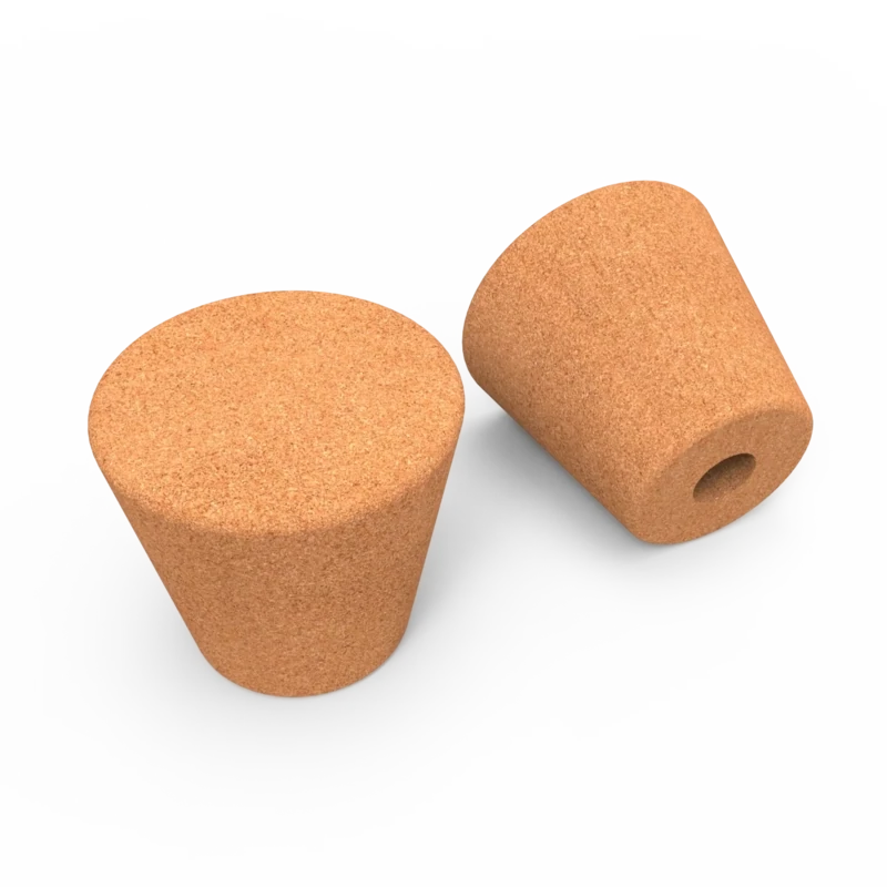 Conical end cap
