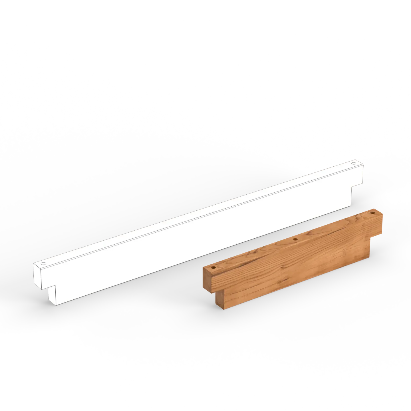 Modulaire balk | 57 cm