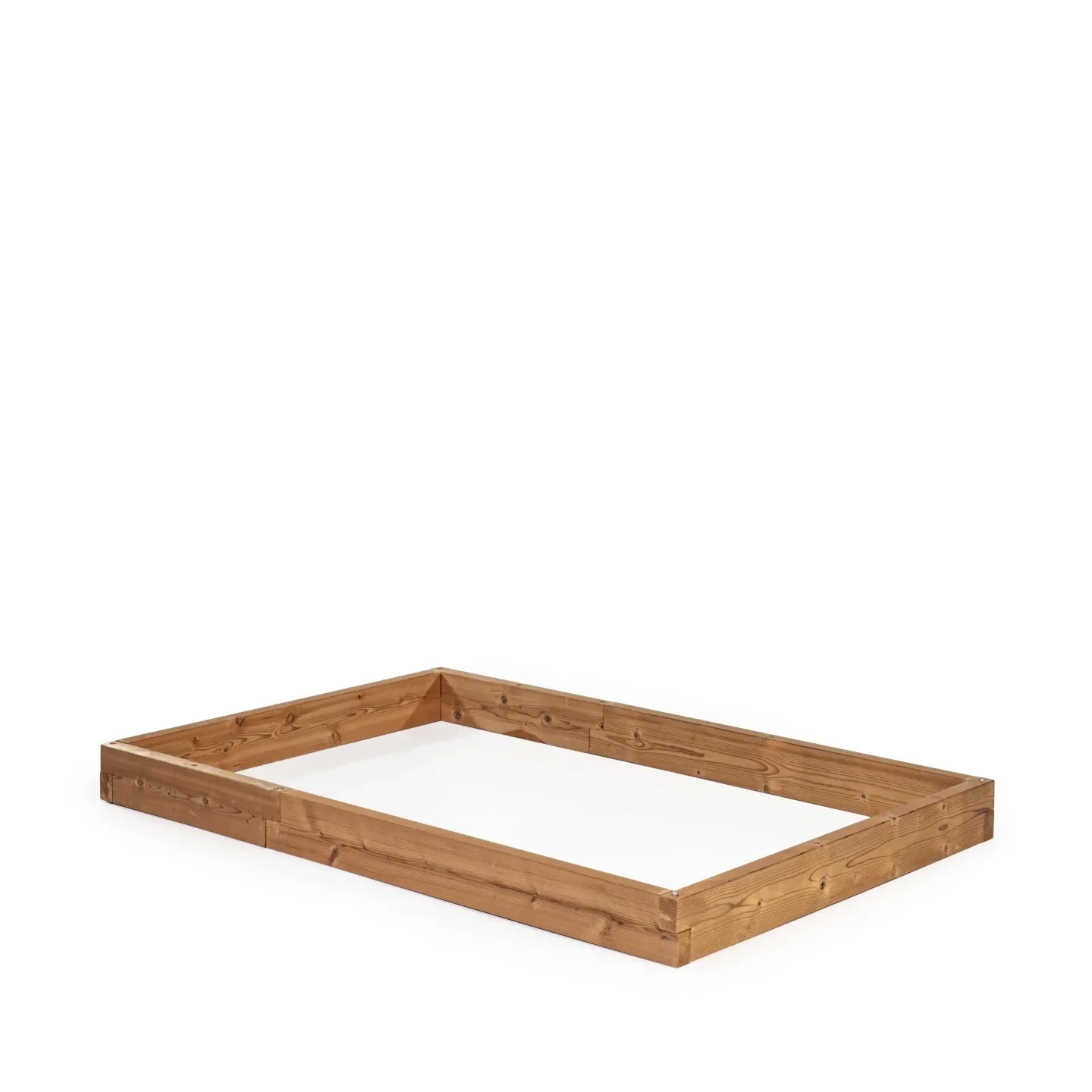 Rectangular wooden raised bed, Select length (cm): 160, Select width (cm): 107, Select height (cm): 12,5