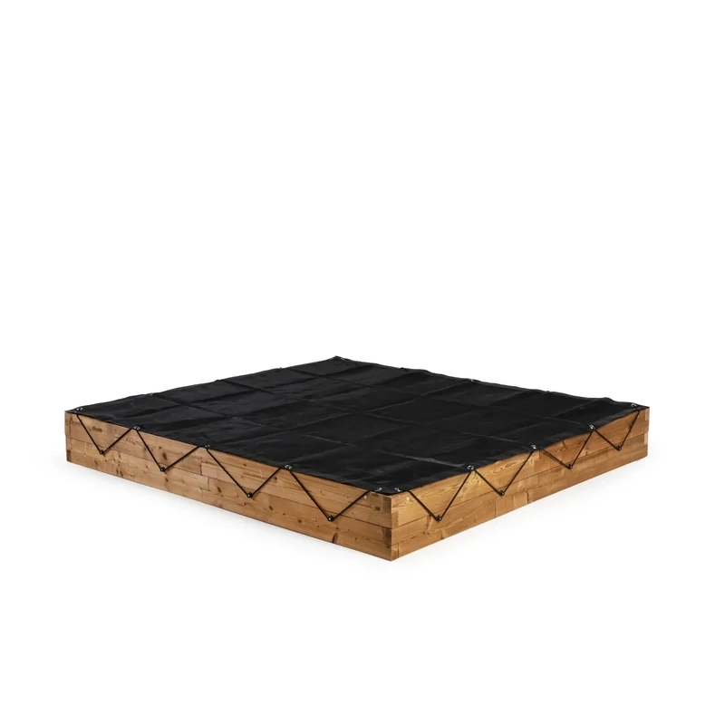 Mesh netting sandbox cover made-to-measure