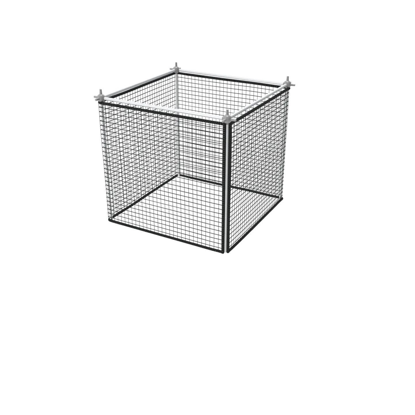 Fruit &amp; vegetable cage, With topnet?: Nee, Select length (cm): 57, Choose width (cm): 57