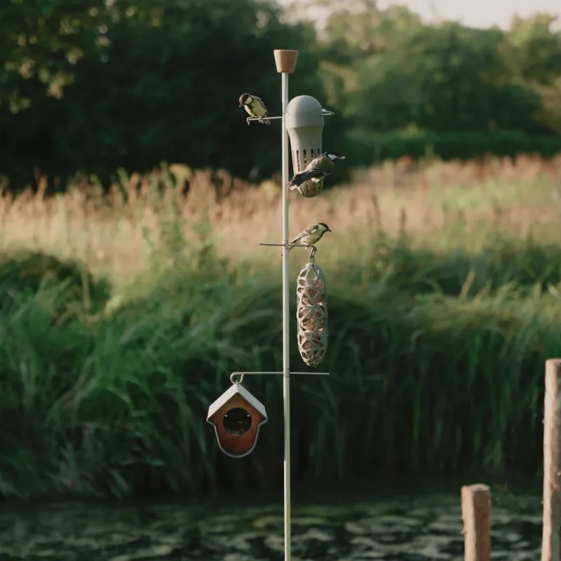 Unique bird feeding station L