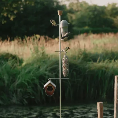 Unique bird feeding station L