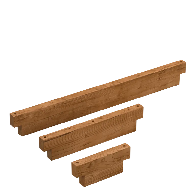 Modular wooden beam