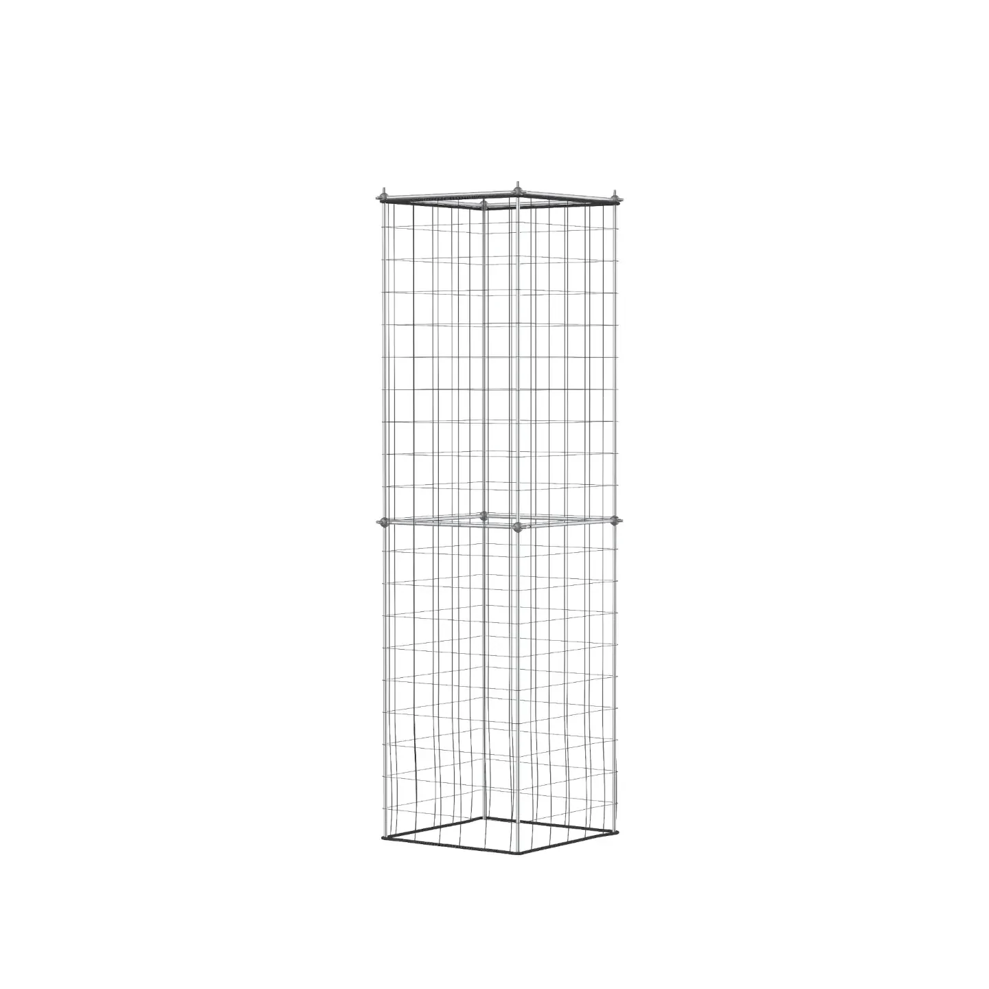 Column plant support for climbers, Select length (cm): 57, With wooden support base?: Nee