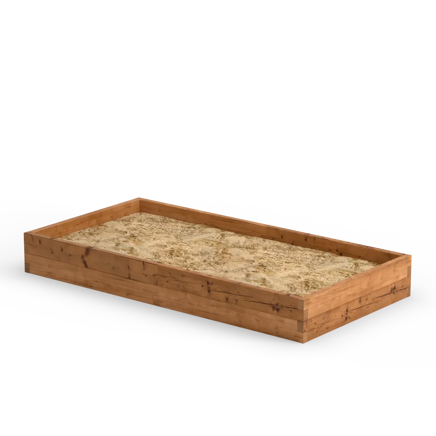 Holzsandkasten | Maße wählen | Modulares und langlebiges Design | Aus Holz | Rechteckig | in verschiedenen Größen erhältlich | WITBOSCH