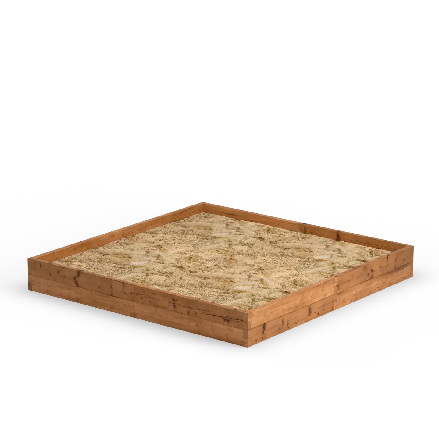 Holzsandkasten XXL | Maße wählen | Modulares und langlebiges Design | Aus Holz | Quadratisch | in verschiedenen Größen erhältlich | WITBOSCH