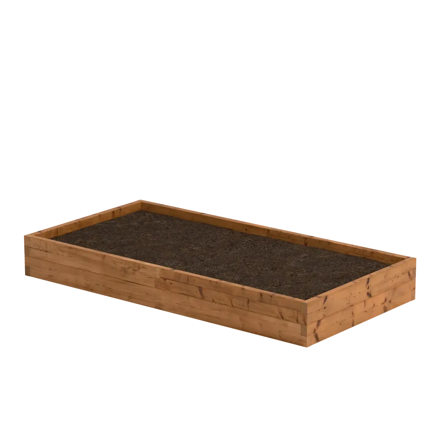 Beetrahmen | Größe und Form wählen | Modulares und langlebiges Design | Aus Holz | Rechteckig | Hochbeetumrandung | WITBOSCH