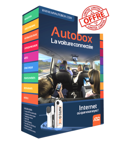 Routeur Wifi AutoBox - Voiture + Maison AB2