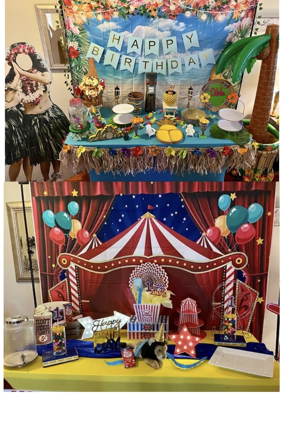 Carnival-Circus OR Luau-Hawaiian
