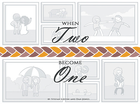 'When Two Become One' - Hardback