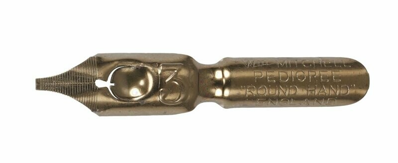 Round Hand Square Cut 3 Nib