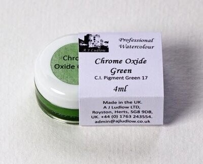 A J Ludlow Chrome Oxide Green Professional Watercolour