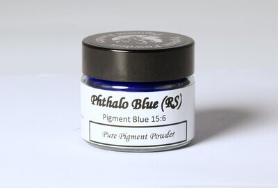 Phthalocyanine Blue (Red Shade) Pure Pigment Powder (15ml)