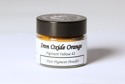 Iron Oxide Orange Pure Pigment Powder (15ml)