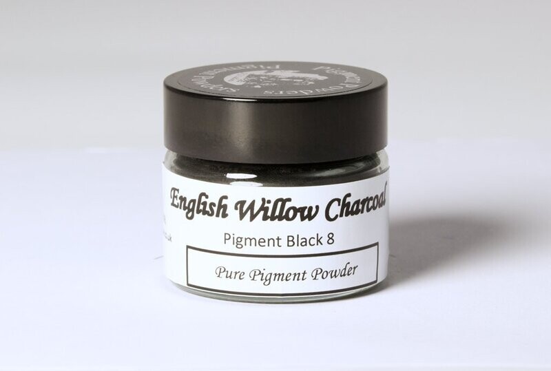 English Willow Charcoal Pure Pigment Powder (4g)