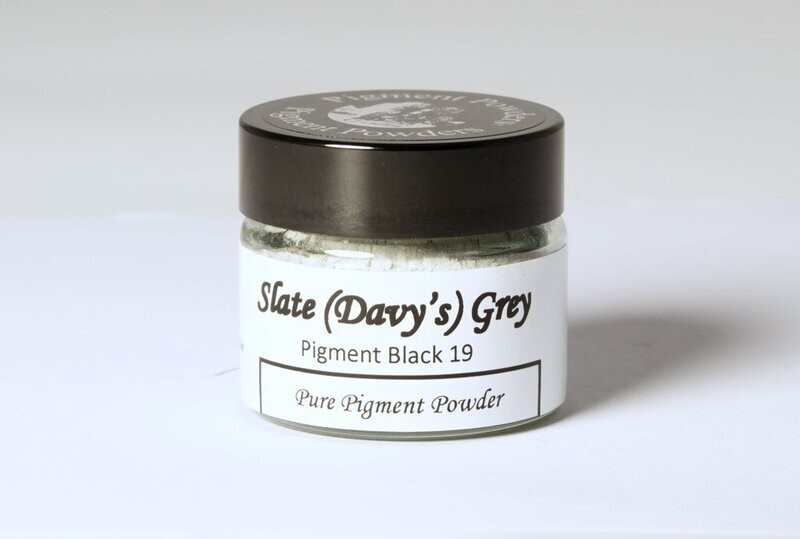 Slate (Davy's) Grey Pure Pigment Powder (14g)