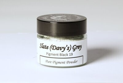 Slate (Davy's) Grey Pure Pigment Powder (15ml)