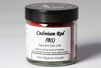 Cadmium Red (Blue Shade) Pure Pigment Powder (60ml)