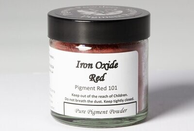 Iron Oxide Red Pure Pigment Powder (60ml)