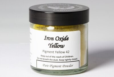Iron Oxide Yellow Pure Pigment Powder (60ml)