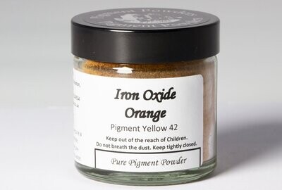 Iron Oxide Orange Pure Pigment Powder (60ml)