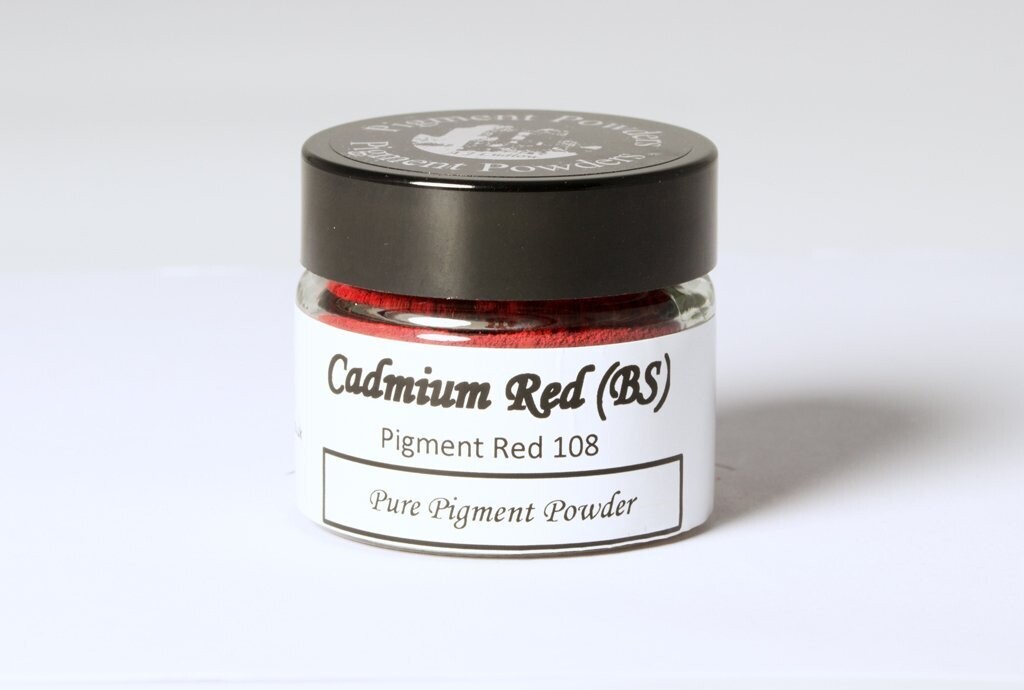 Cadmium Red (Blue Shade) Pure Pigment Powder (14g)