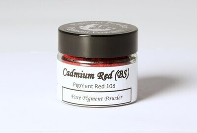 Cadmium Red (Blue Shade) Pure Pigment Powder (15ml)