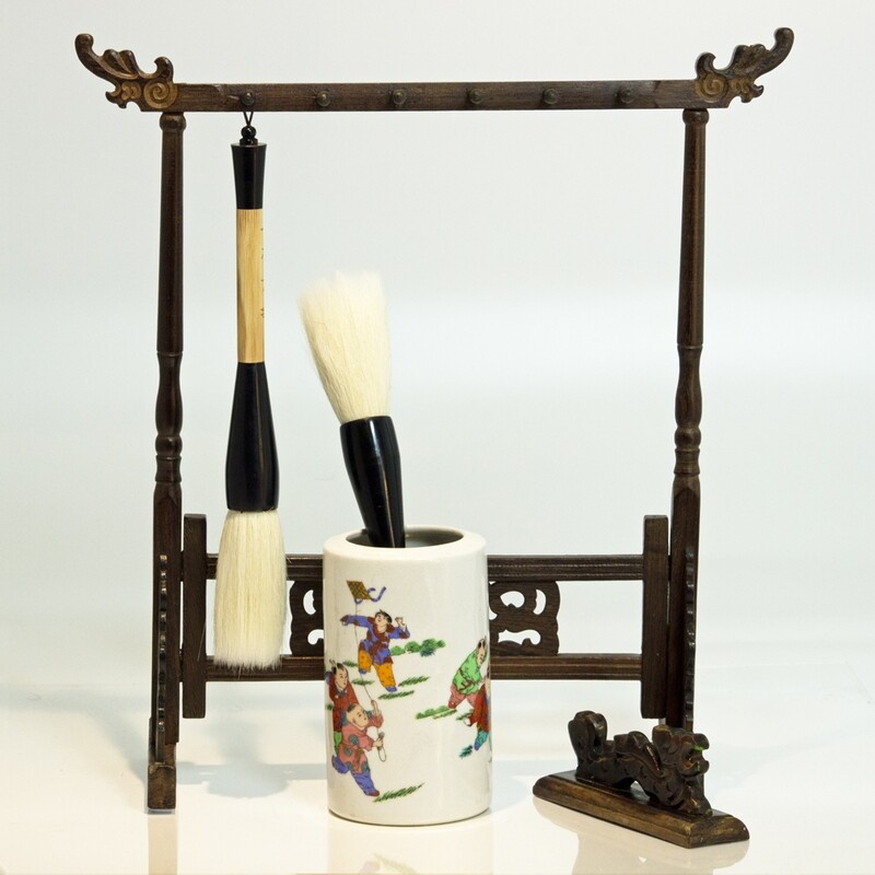 Large Traditional Chinese Goat Hair Calligraphy (Writing) Brush